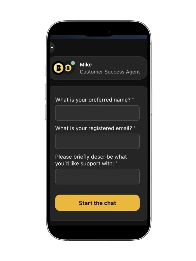 How to Register at Betty Casino