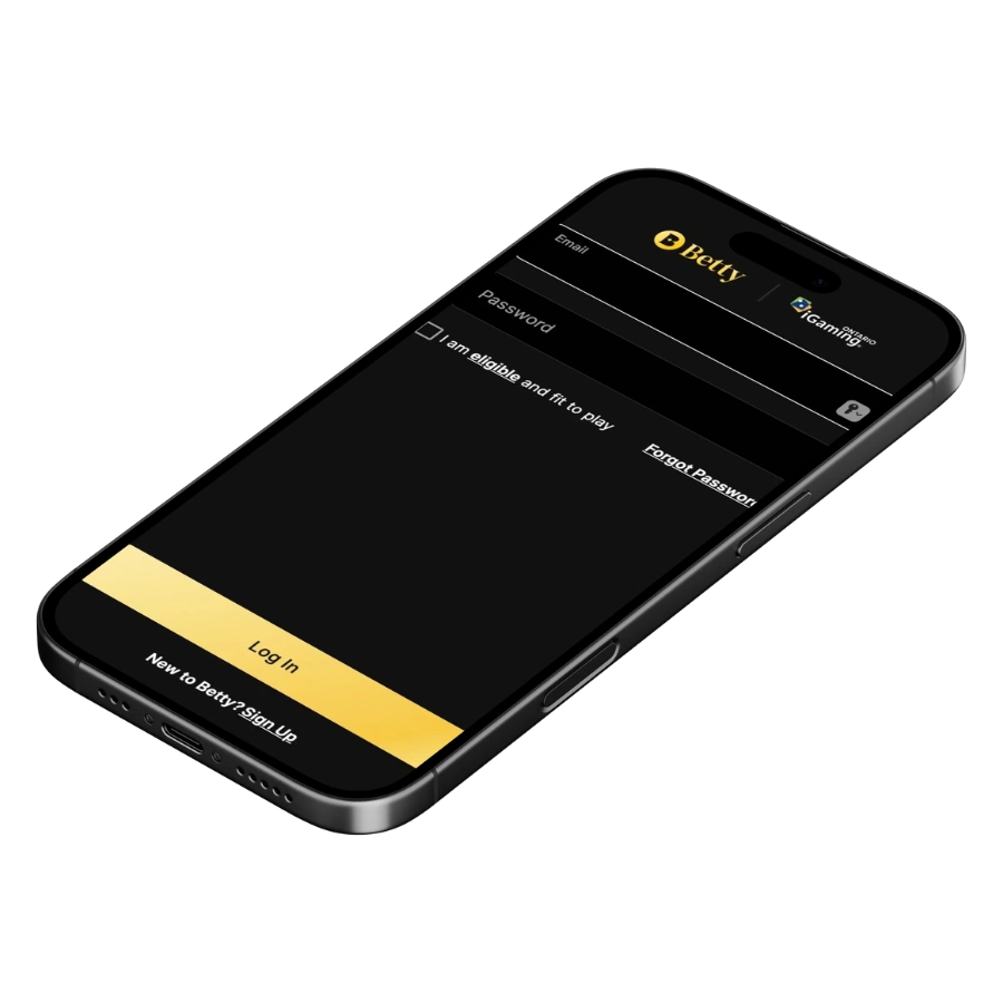 Betty Casino Login Process